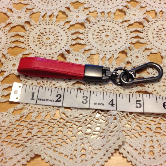 Leather Keychain, Bronco - Picture 2 of 4